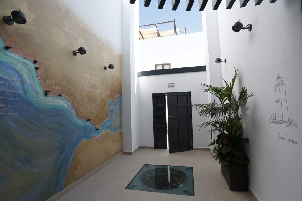 Entrada al recibidor/ Hostal la pasajera