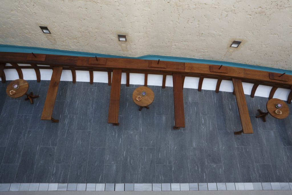 Patio interior/Hostal la Pasajera