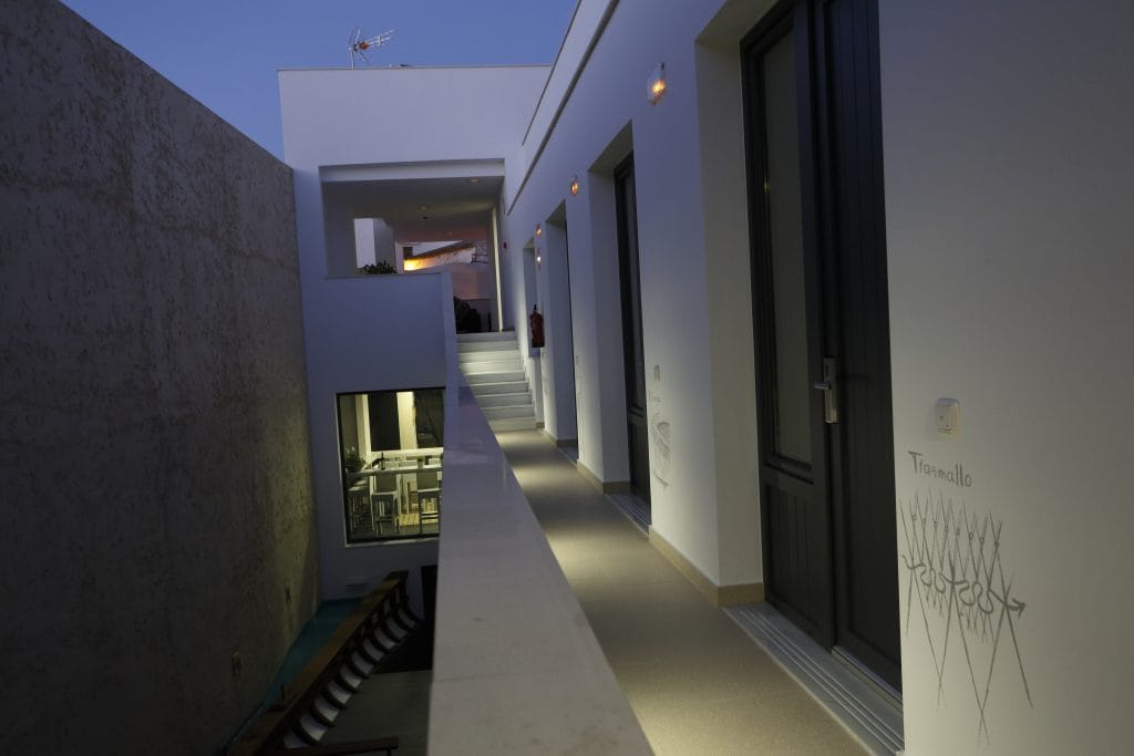 Pasillo habitaciones primera planta/Hostal la pasajera