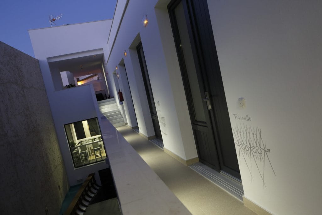 Pasillo habitaciones primera planta/Hostal la pasajera