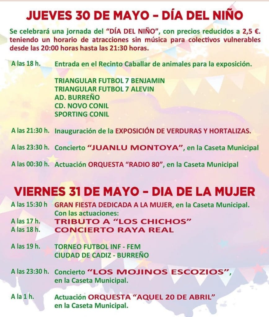 Programación Feria del Colorado 2024 II
