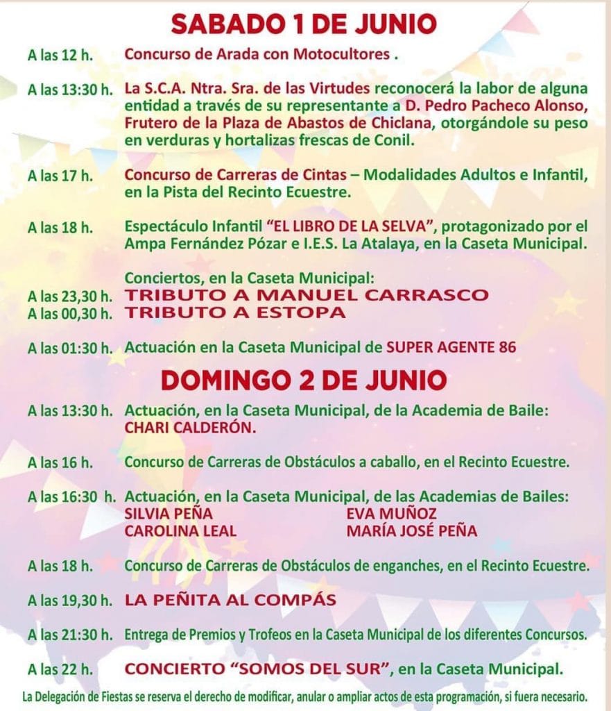 Programación Feria del Colorado 2024 III